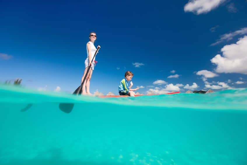 Beach Paddleboarding in Naples FL